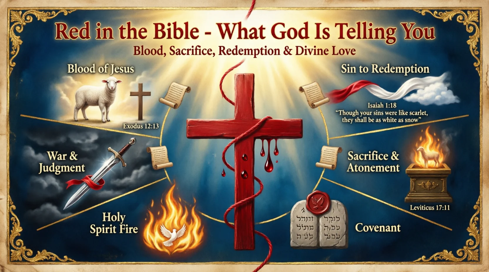 Red Spiritual Meaning Bible 2026