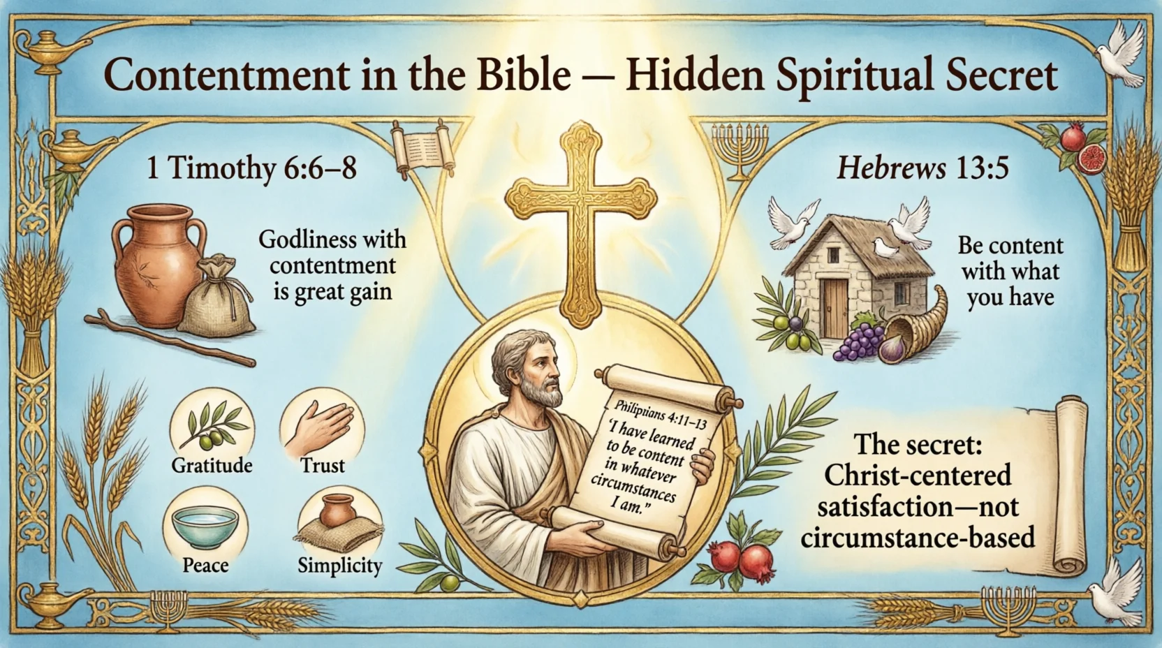 Contentment Meaning in the Bible 2026