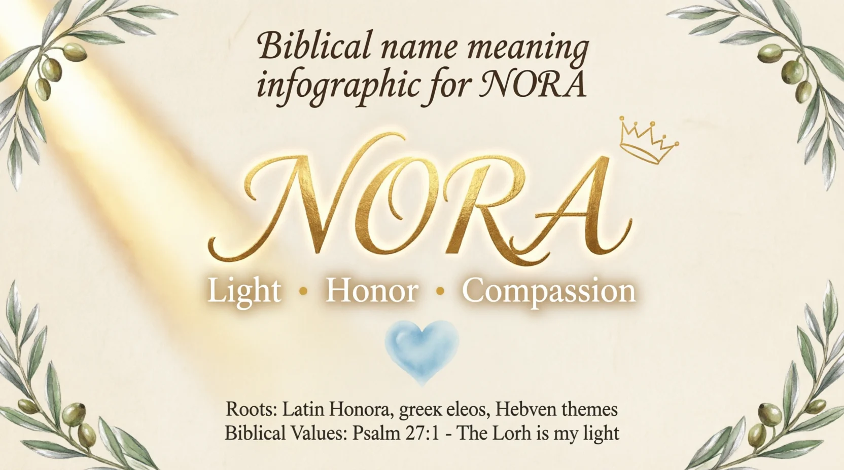 Meaning of Nora in the Bible 2026