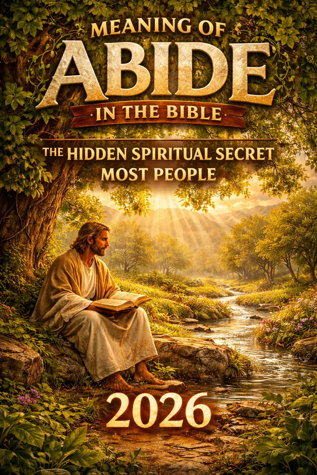🌿 Meaning of Abide in the Bible The Hidden Spiritual Secret Most People 2026