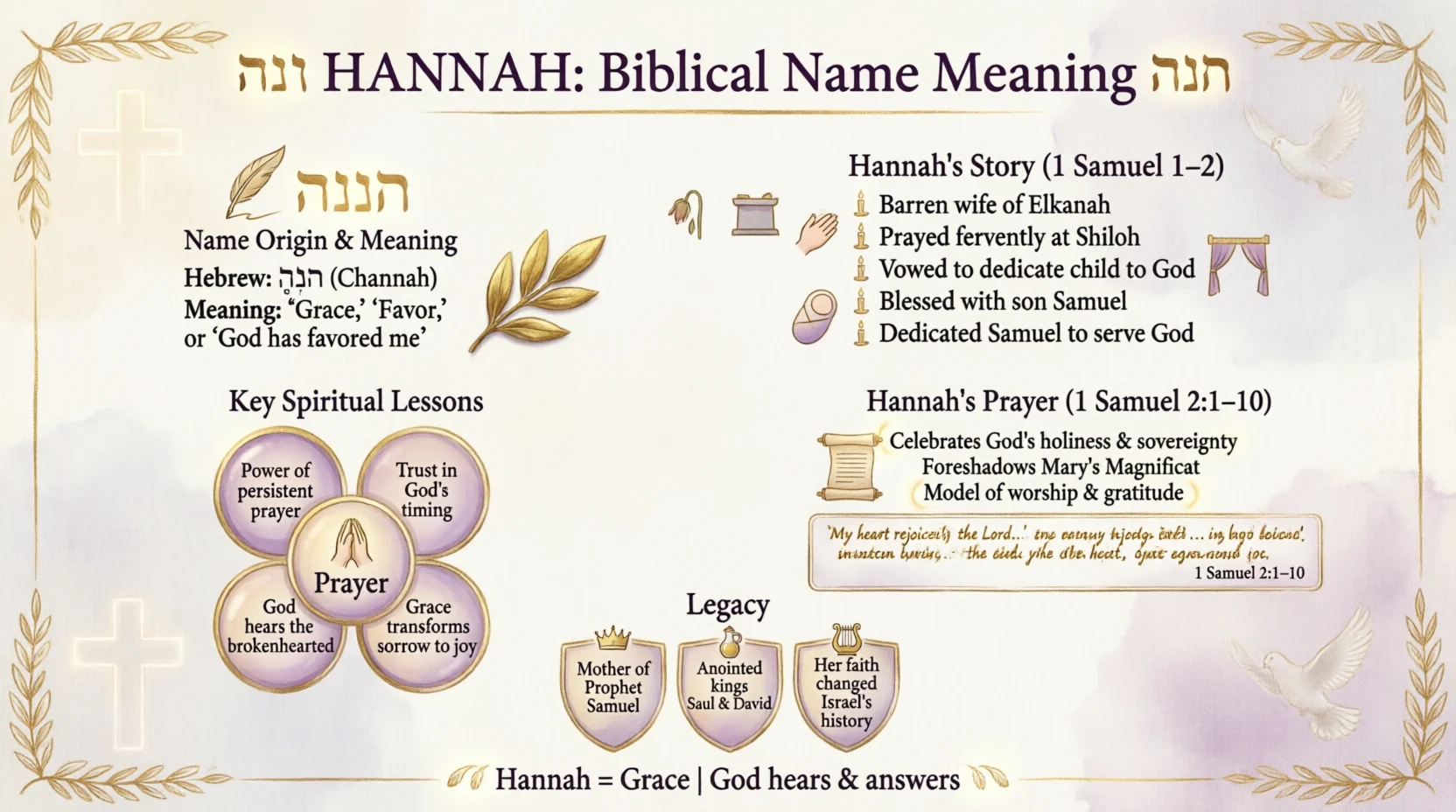 Meaning of Hannah in the Bible 2026
