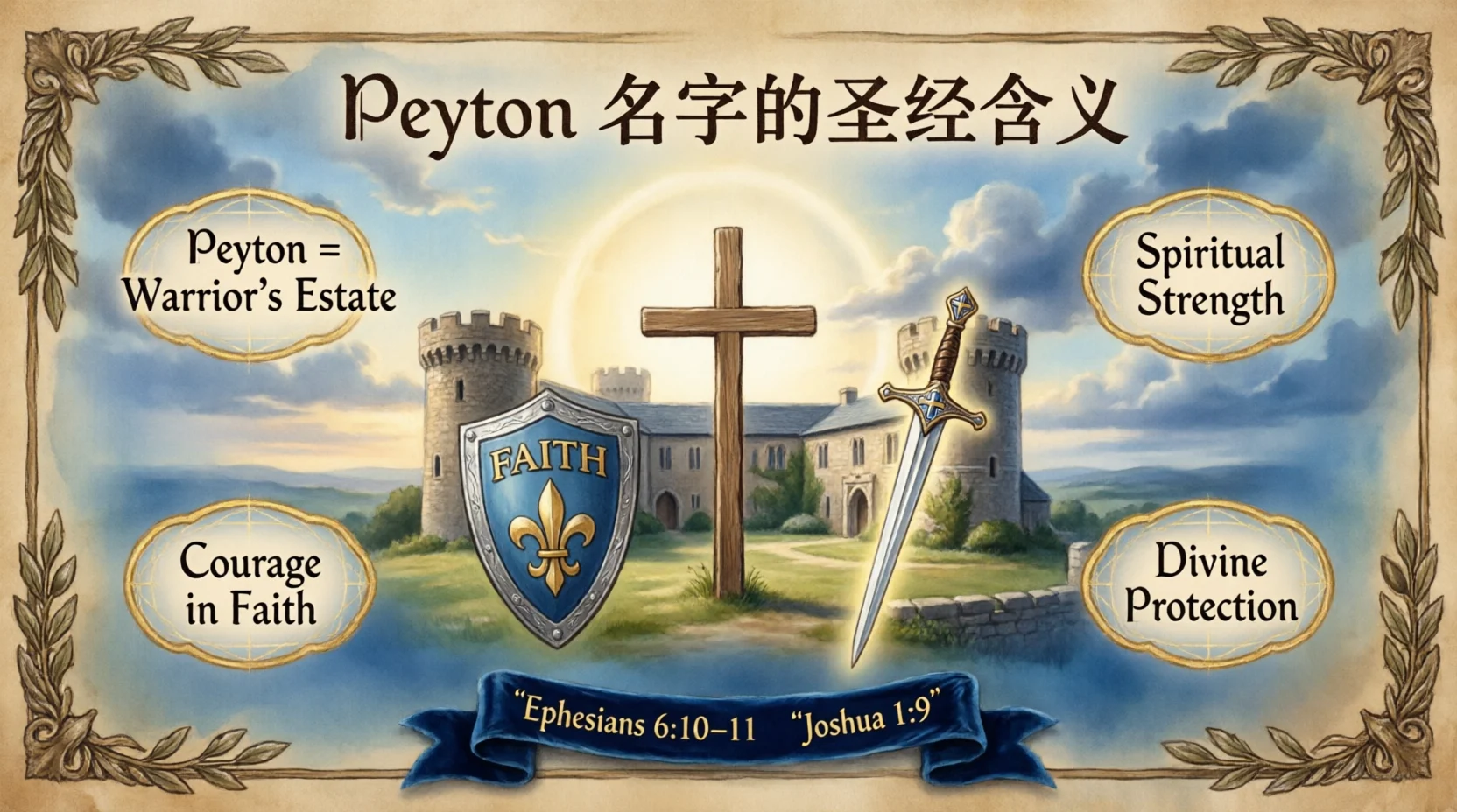 Peyton Name Meaning Bible 2026