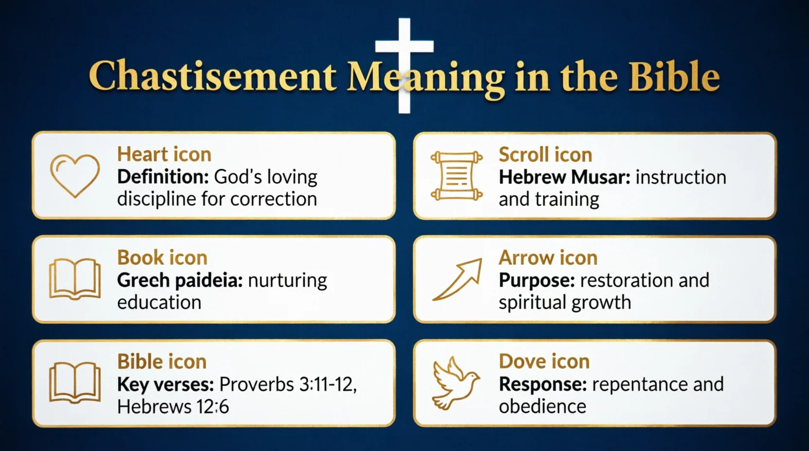 Chastisement Meaning in the Bible 2026