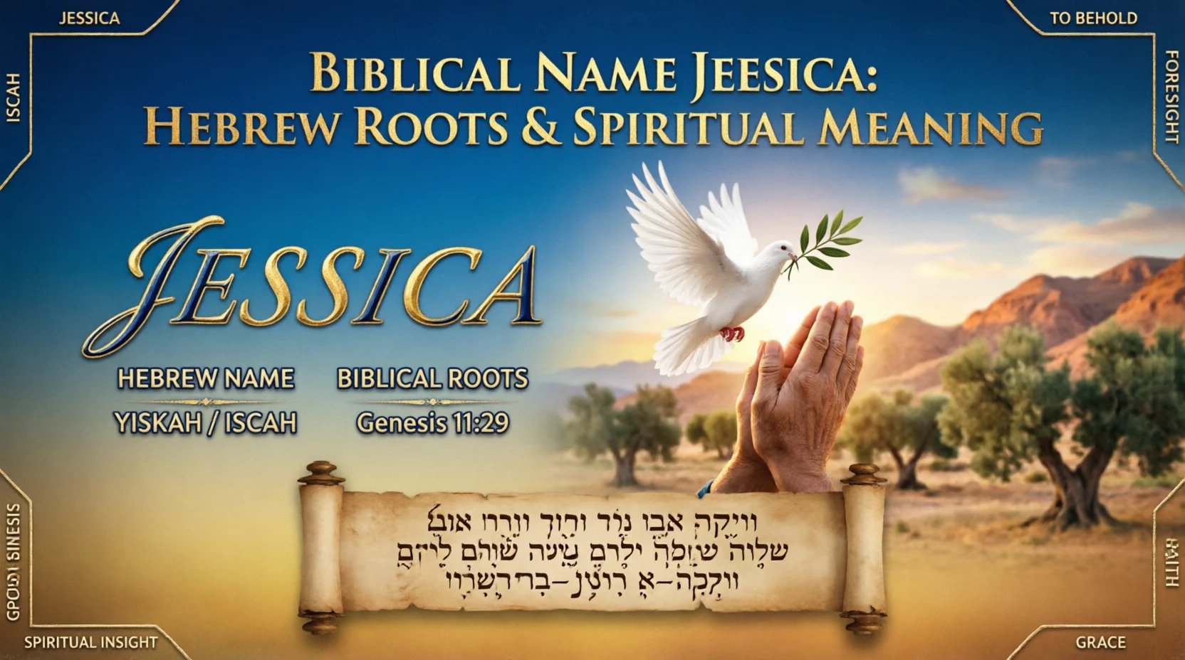 Meaning of Jessica in the Bible 2026