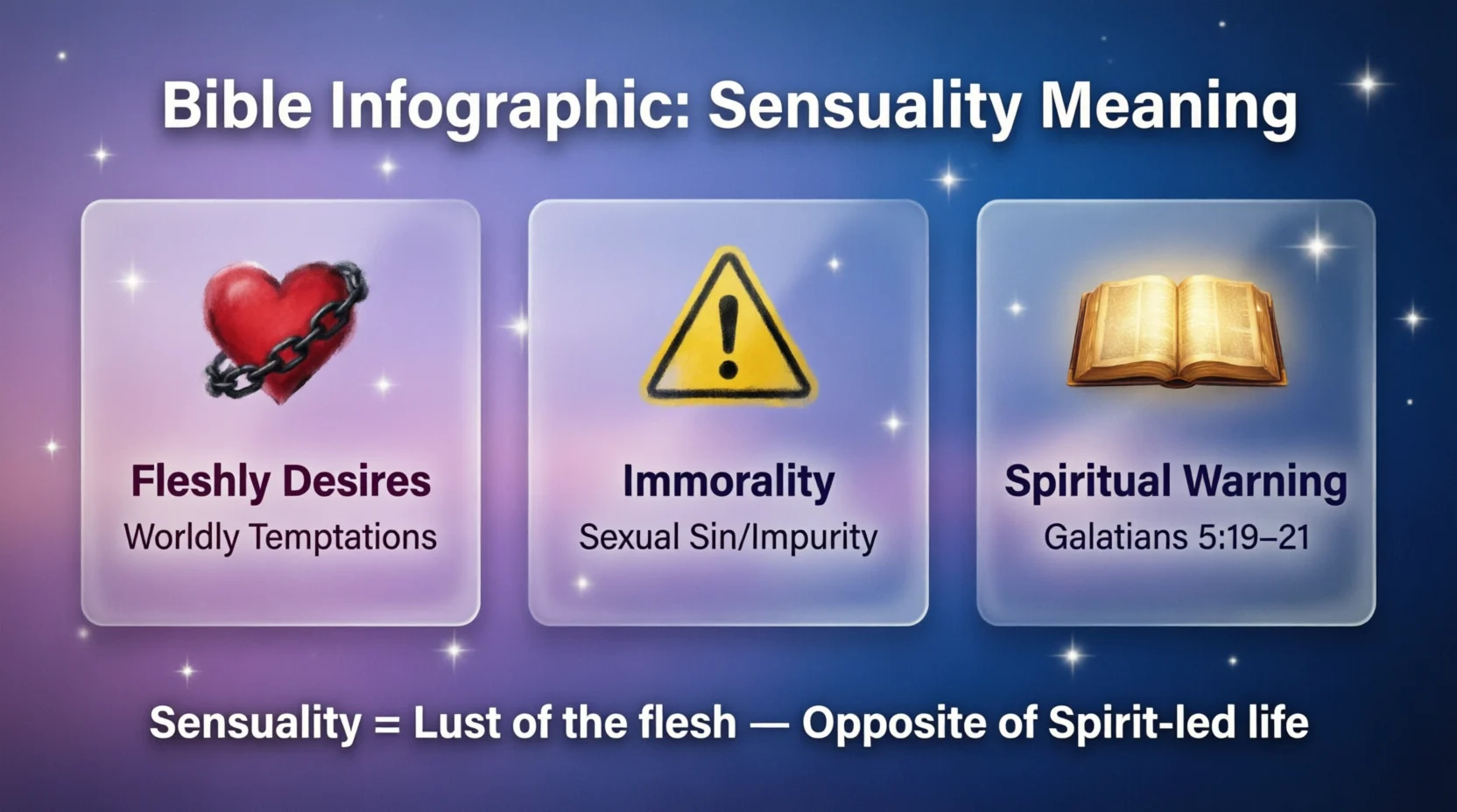 Sensuality Meaning in the Bible 2026