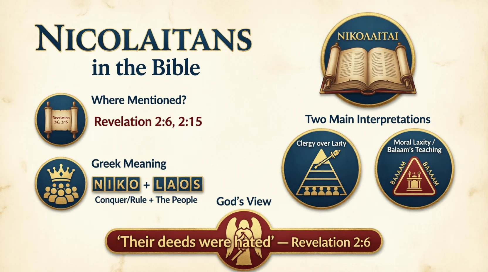 Nicolaitans Meaning in the Bible The Shocking Biblical Truth Many Christians Overlook 2026