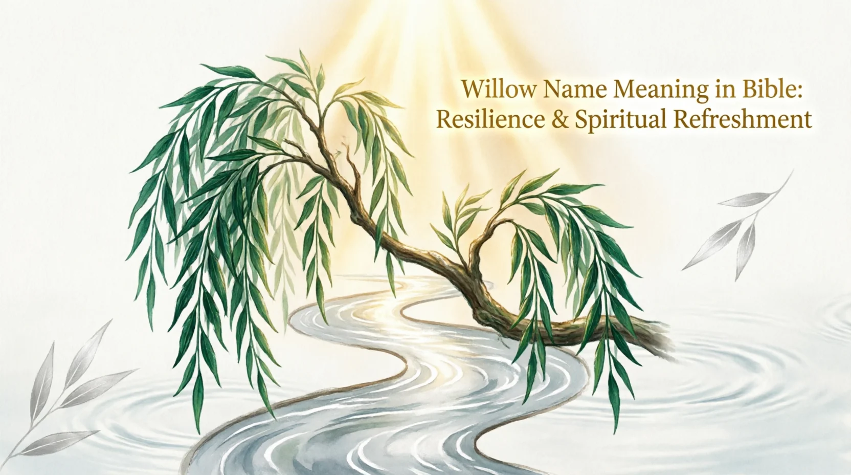 Willow Name Meaning Bible 2026